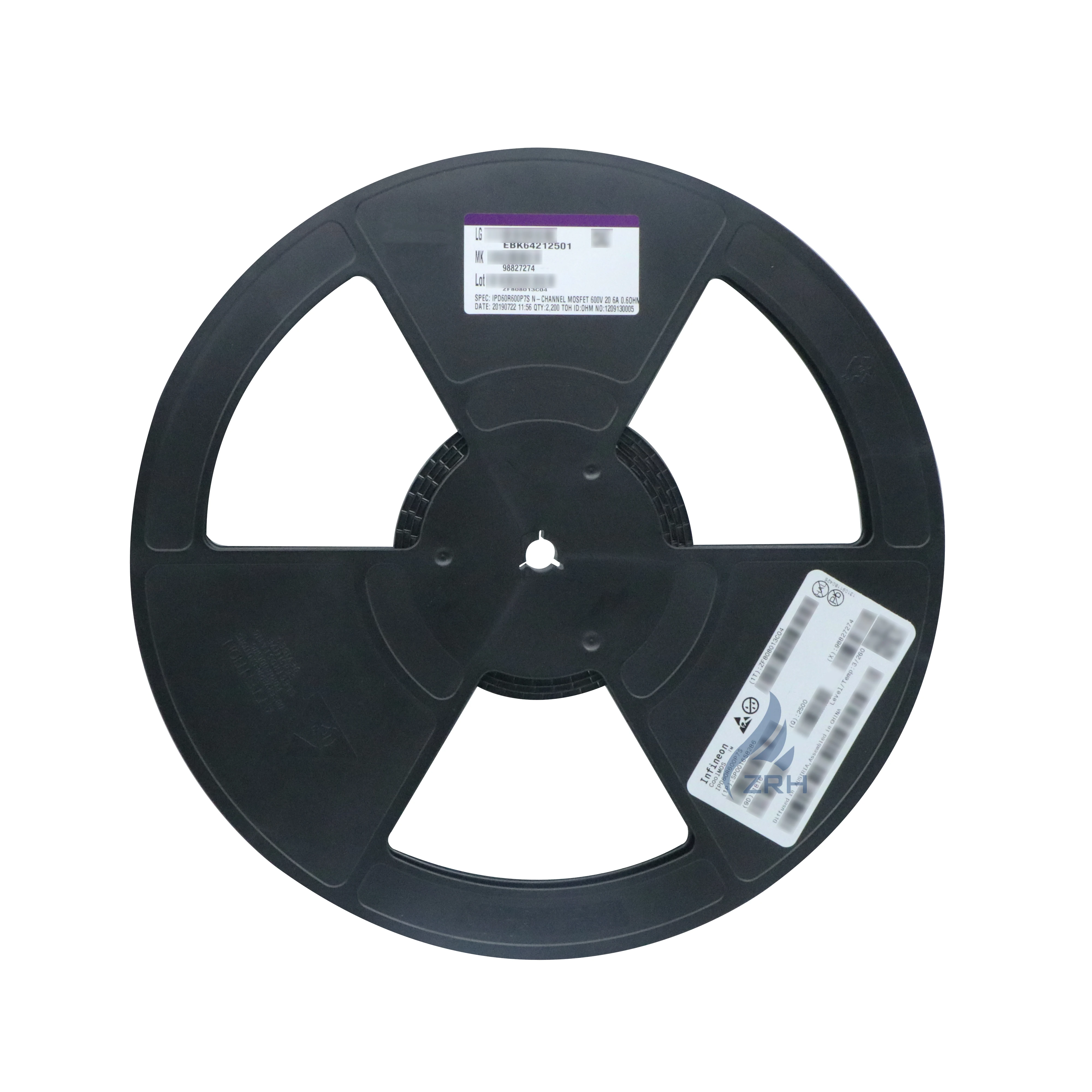 Chip de Transistor Semicondutor, Encapsulamento, IPD60R600P7S, Novo, Original, TO-252