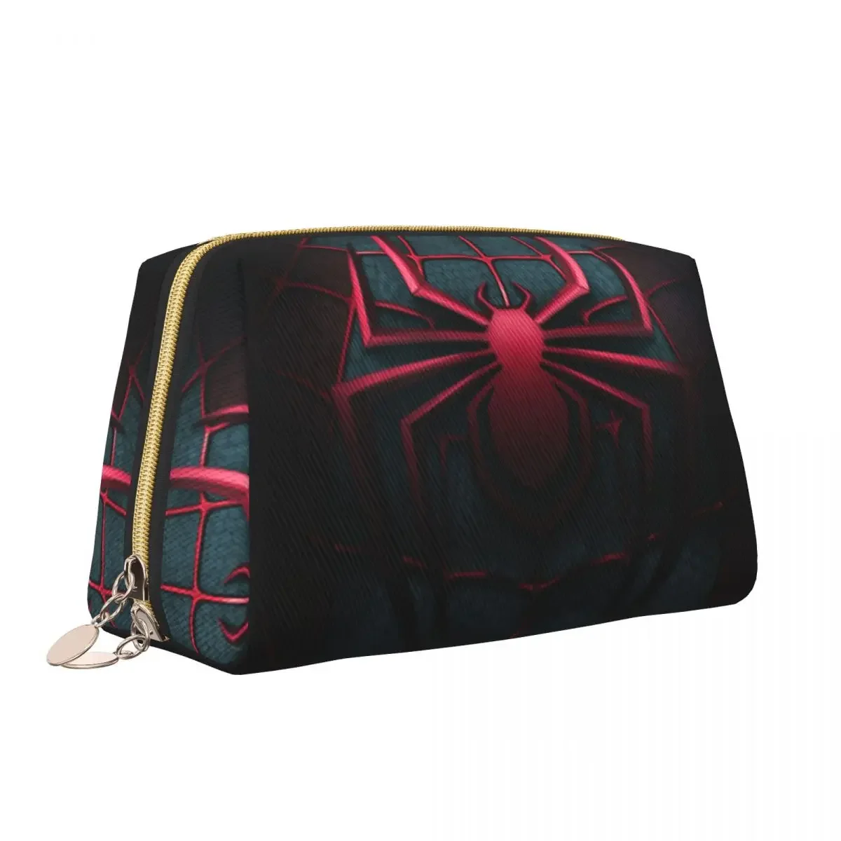 Travel Spider Web Toiletry Bag Portable Makeup Cosmetic Organizer for Women Beauty Storage Dopp Kit Case