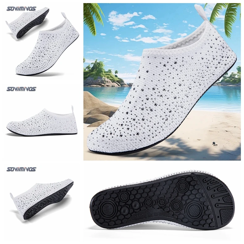 Outdoor Diving Socks with Anti Cut and Anti Slip Dottom, Quick Drying Beach Yoga Socksshoes Surfing and Diving Shoes Water Shoes