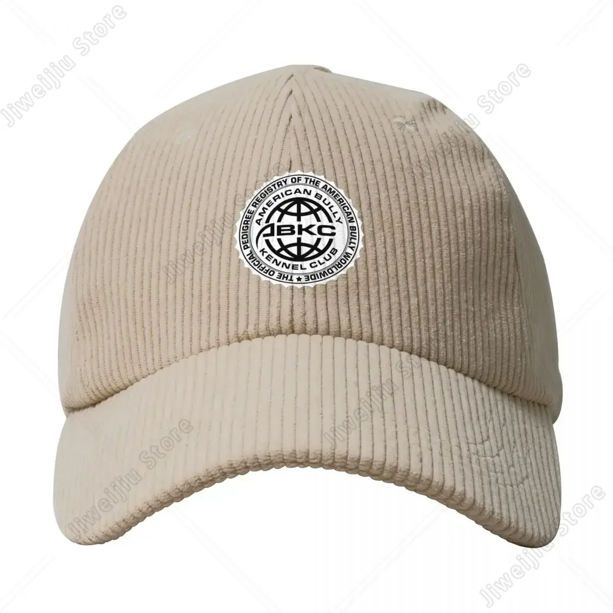 ABKC American Bully Kennel Club Unisex Corduroy Baseball Cap