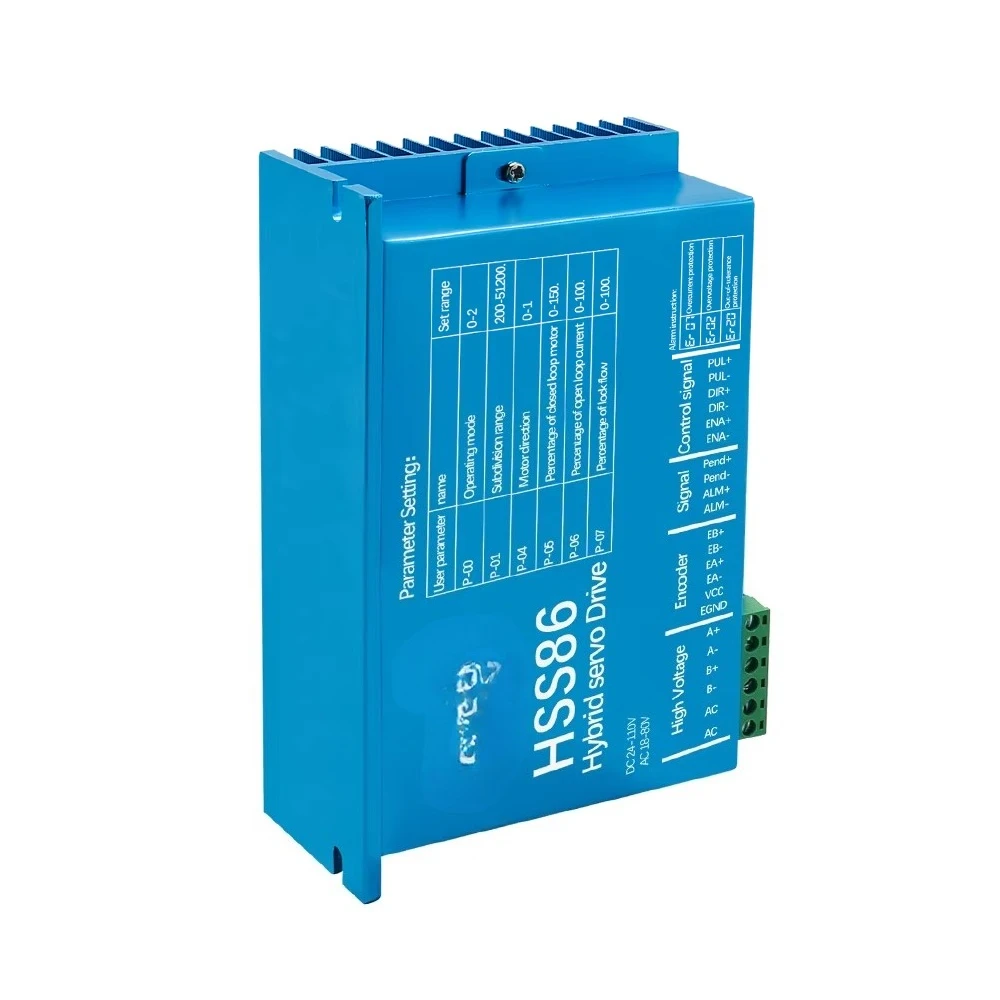 HLTNC HSS86 Hybrid Servo Driver for NEMA34 Closed-Loop High Speed Stepper Servo Motor