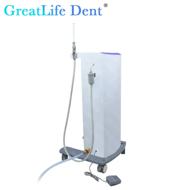 GreatLife Dent Dental Oral Suction Pump Machine System Dental Suction Unit Movable Portable Vacuum Pump Dental Suction