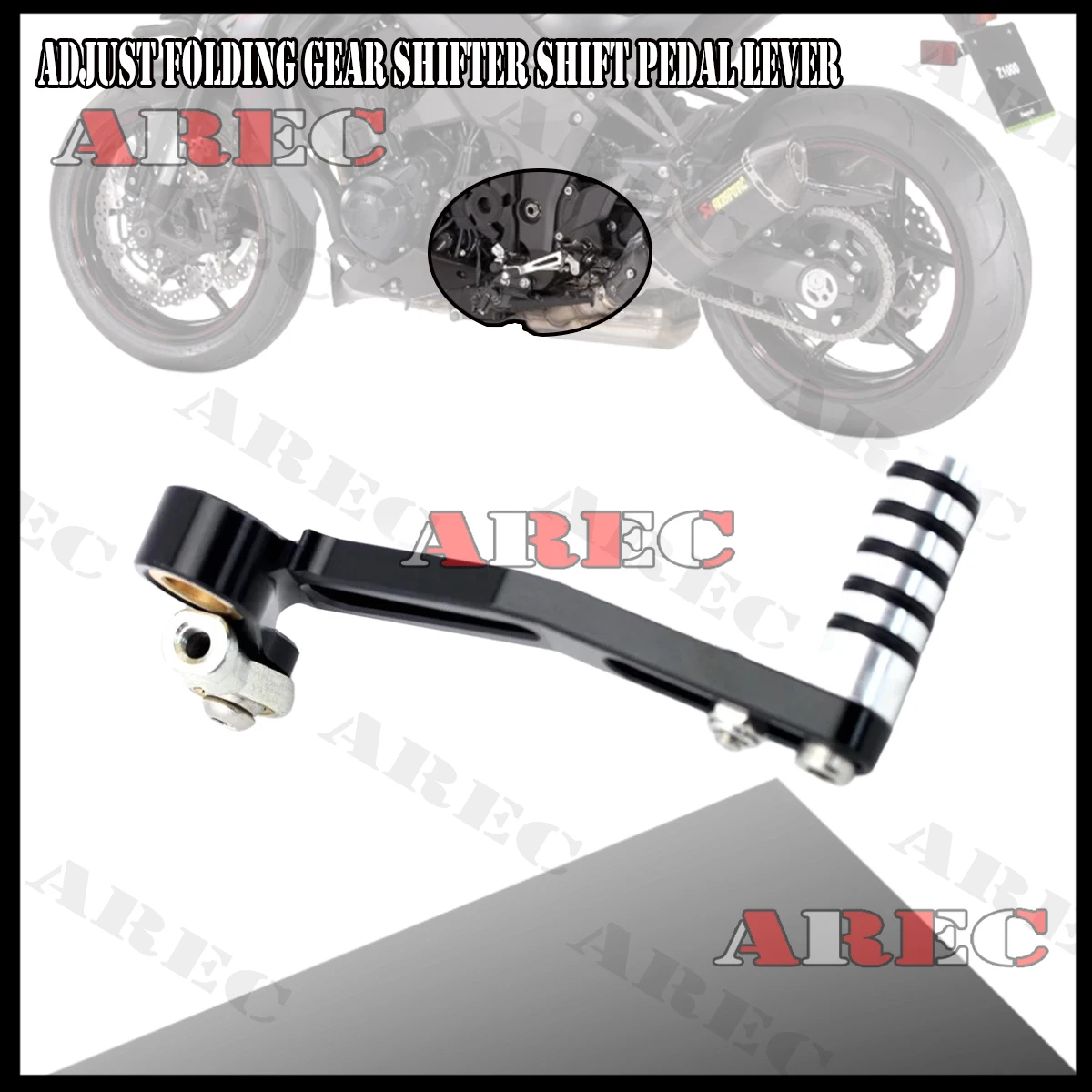 

For KAWASAKI NINJA 1000 2011-2019 2017 2018 Left Gear Shift Lever NINJA1000 Motorcycle Accessories Heel Shifter Toe Peg Pedal