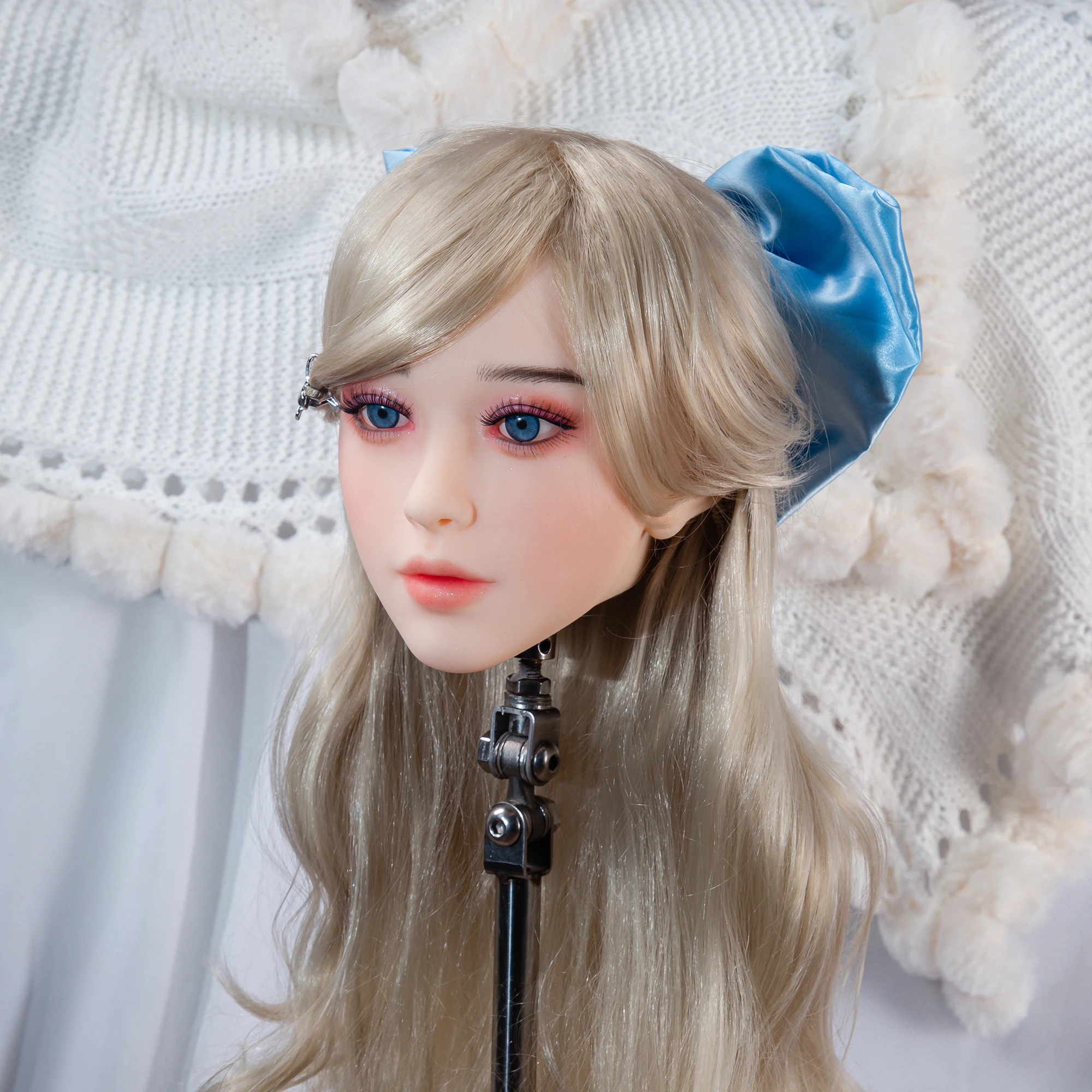 

Имитация модели головы для энтузиастов собирать, подходит для демонстрации макияжа, париков, случайных париков, без аксессуаров.