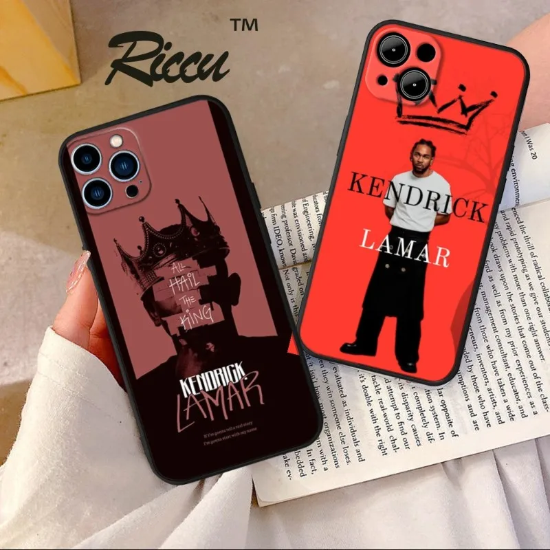 Rapper Kendrick Lama Phone Case FOR IPhone 14 13 11 12 Pro 8 7 Plus X Pro MAX XR XS MINI Soft Silicone Black Covers