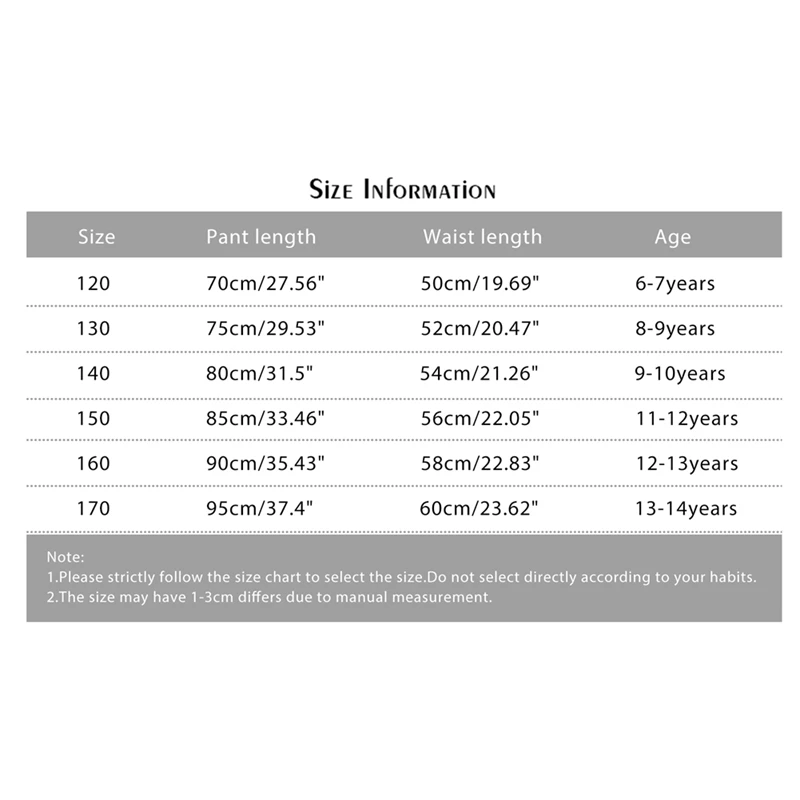 Multiple Pockets Kids Cargo Pants Children Casual Sweatpants Elastic Waist Leg Trousers Straight Wide Pant Children's Clothing