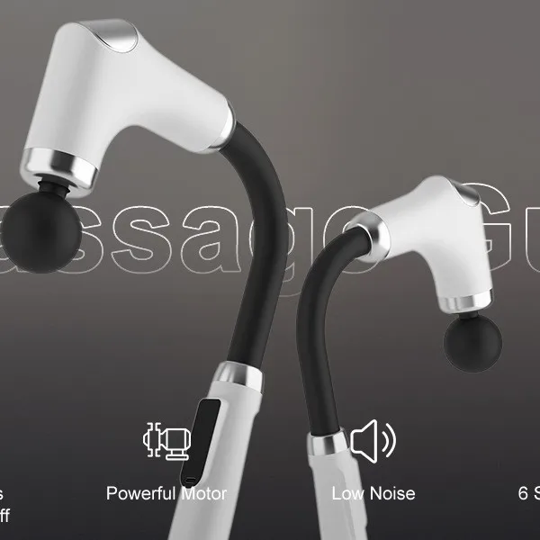 

Suitable forCross-border elbow fascia gun long handle whole body massager meridian massager massage probe