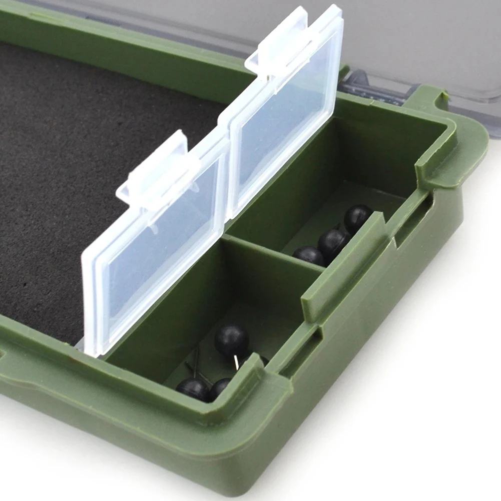 Carp Fishing Tackle Box Stiff Hair Rig Board With Pins Carp Fishing Rig Box Wallet Rig Storage Box Suitable For Outdoor Fishing