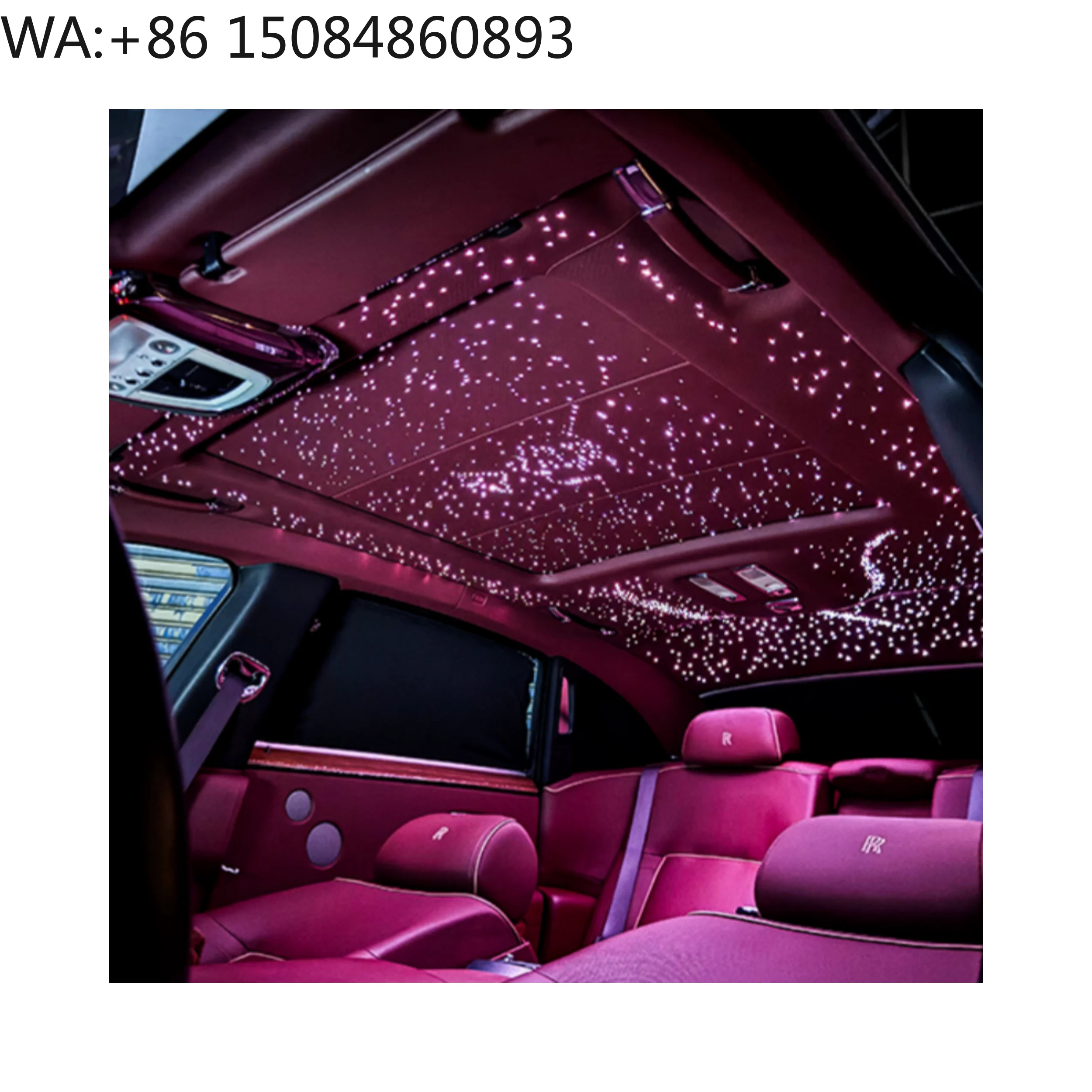 0.5mm Starlight Headliner Kits Shooting Stars RGBW LED Fiber Optic Lights Car Roof