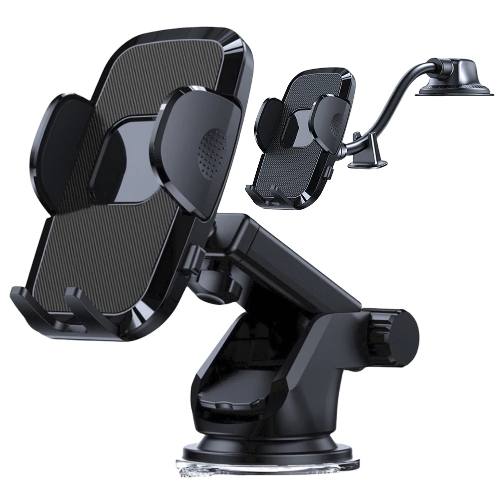 حامل هاتف السيارة مع كوب شفط 360 الدورية سيارة الملاحة قوس لوحة القيادة وحامل هاتف الزجاج الأمامي للهواتف عرض 5-9 سنتيمتر #2