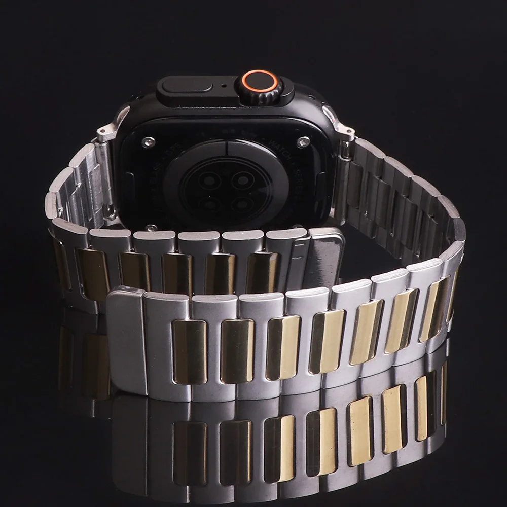 Hochglänzendes Magnetarmband für Apple Watch 49 mm 46 mm 45 mm 44 mm 42 mm 41 mm Armband iWatch Ultra 3 2 SE 11 10 9 8 7 6 5 4 3 Armband