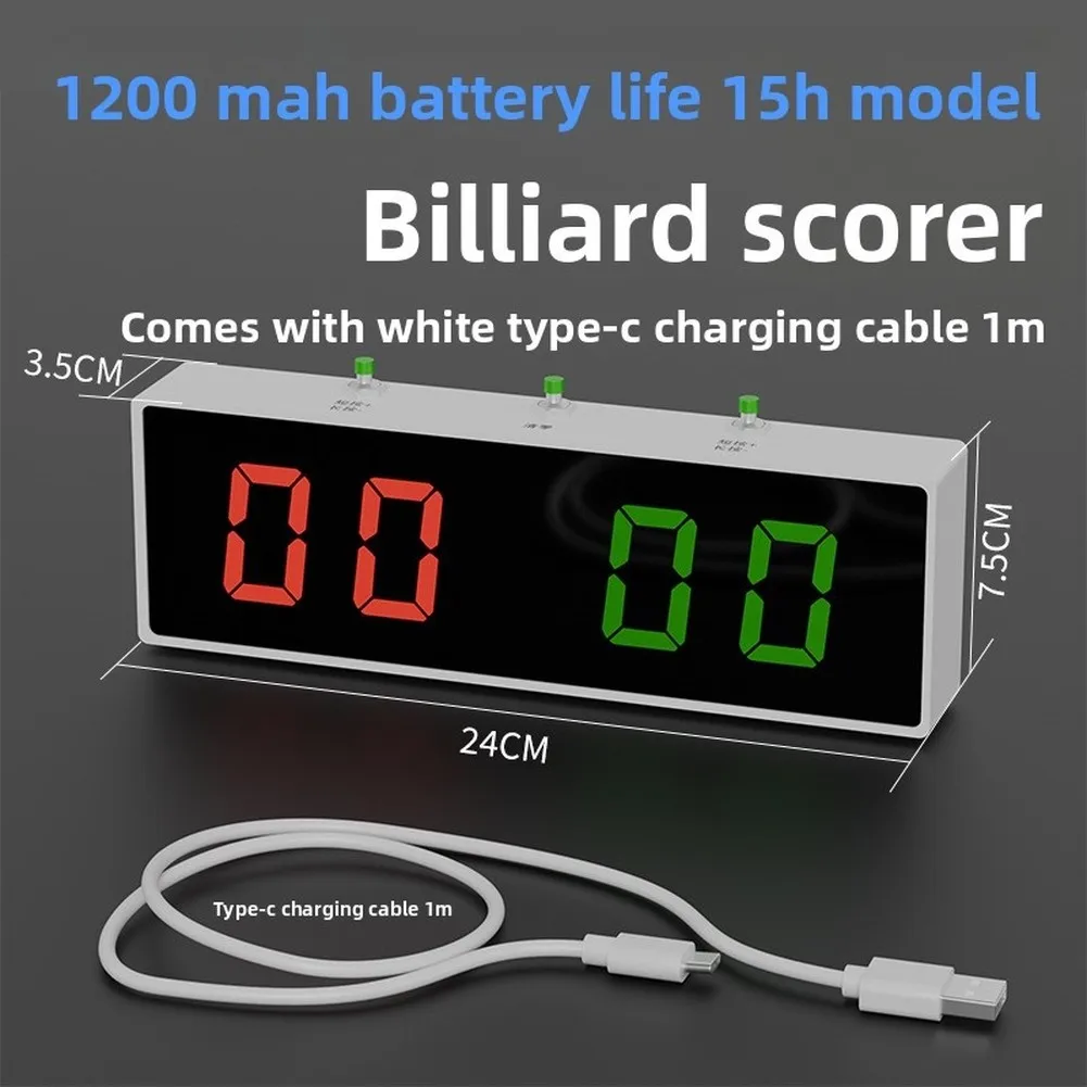 Billiards Electronic Scoreboard Built for Game Rooms and Recreation Centers with Clear Visibility and Responsive Operation