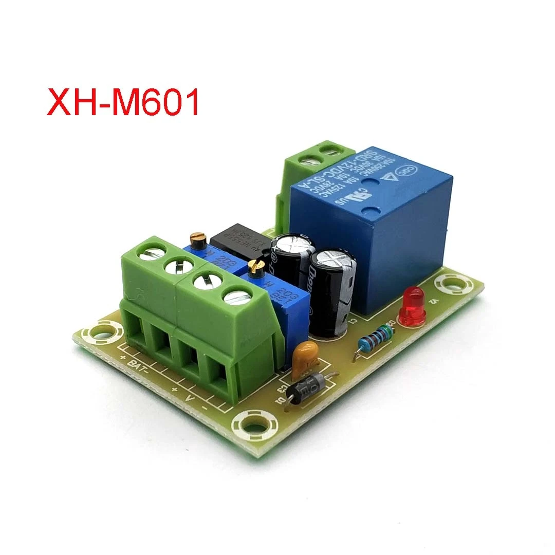 XH-M601 Intelligent Charger Power Control Panel Automatic Charging Power 12V Battery Charging Control Board for Diy