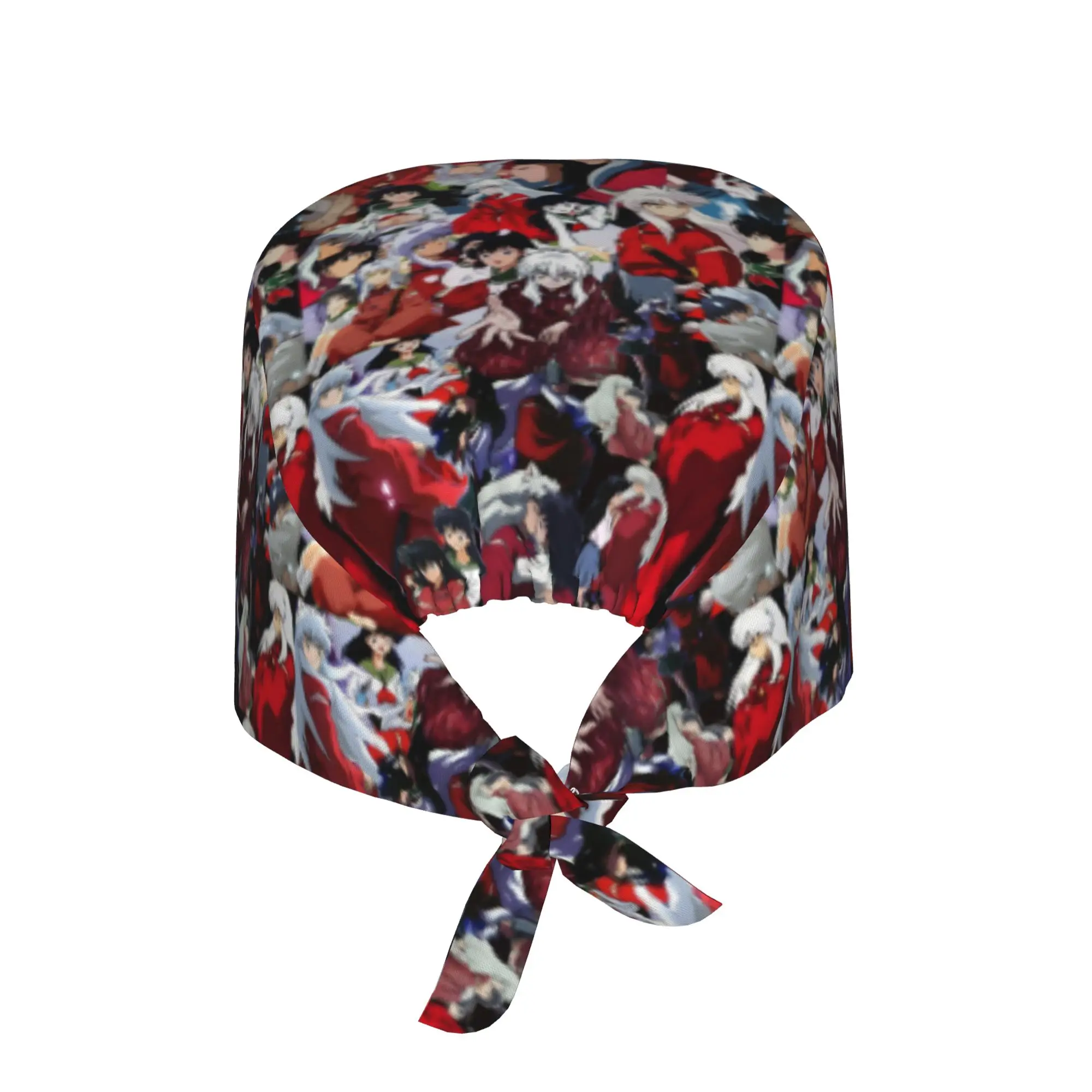 

Custom I-Inuyashaes Classic Working Cap Surgical Hats Men Women Anime Operating Room Cap Nursing Cap Lab Works Hat