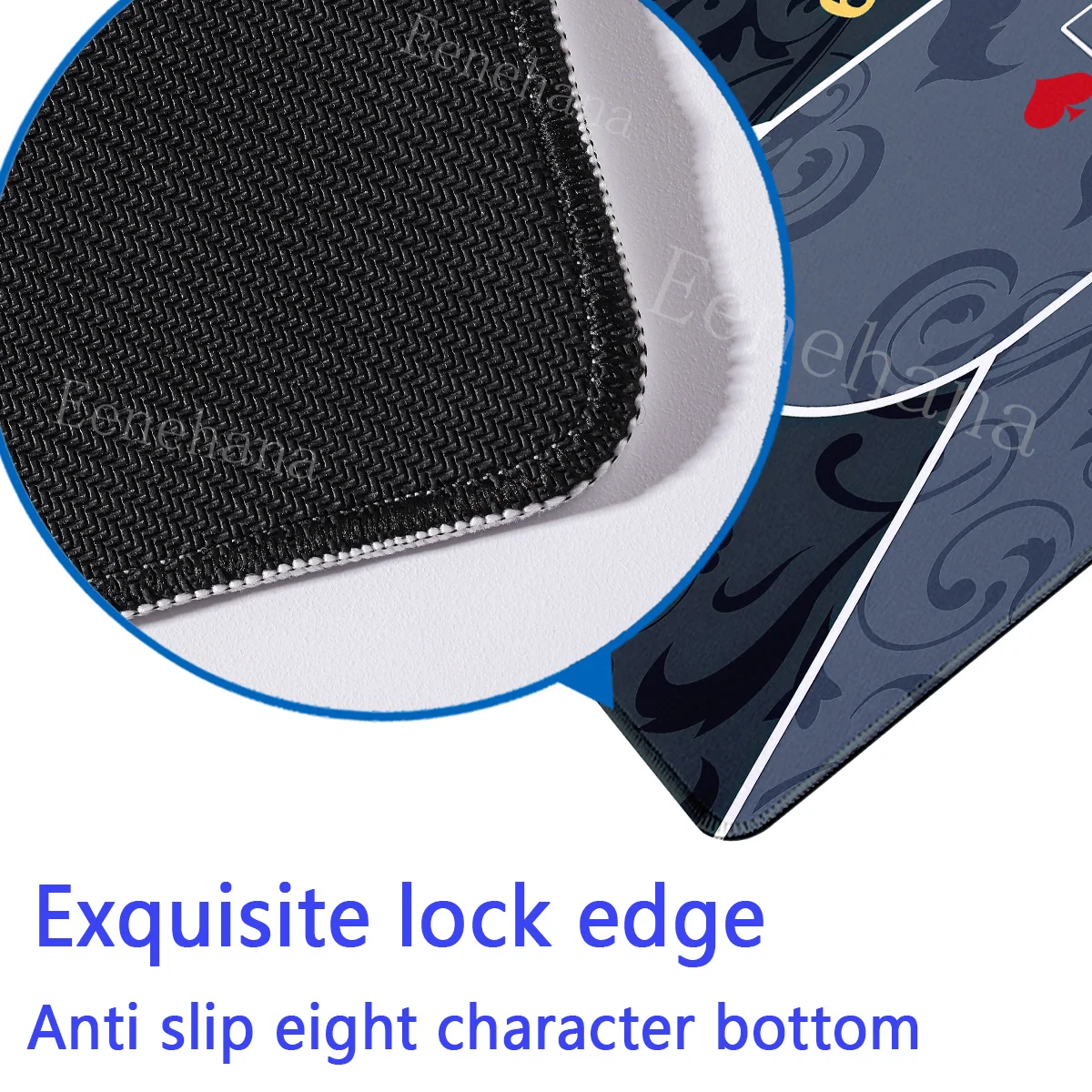 لوحة ماوس تكساس هولدم بوكر المطاط نونسليب الألعاب XXL 400x900 مللي متر HD الطباعة لوحة الماوس الاوفرلوك الترفيه مجلس لعبة مكتب حصيرة