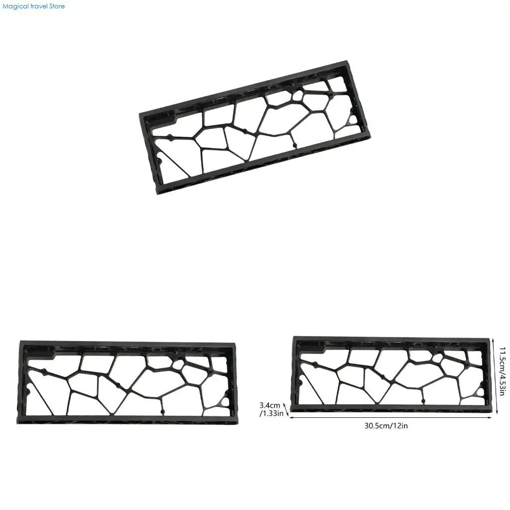 N2UB Heat Dissipating Hollows Out Aluminum Alloy Keyboard Case Ensuring Stable Operation Construction and User Friendly Assembly