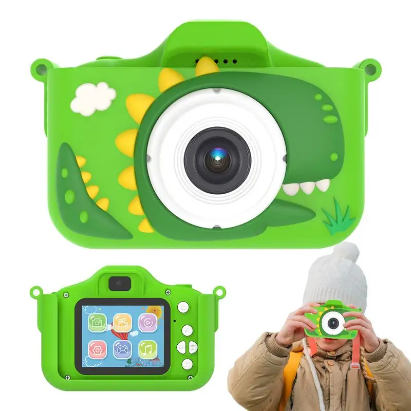 Kids Camera For Toddler Hd Digital Video Cameras 4800W Christmas Birthday Gifts Selfie Digital Video Camera For Age 3-12