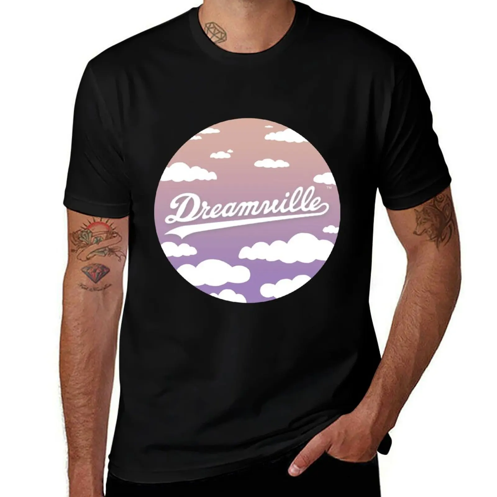 Dreamville - J Cole T-Shirt heavyweights vintage t shirts for men cotton