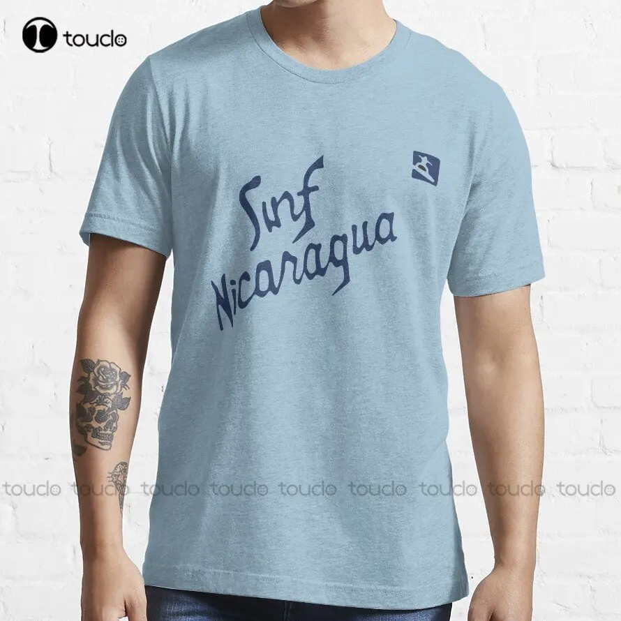 Surf Nicaragua Trending T-Shirt Beer Shirts For Women Printed Tee Custom Aldult Teen Unisex Digital Printing Tee Shirts Xs-5Xl