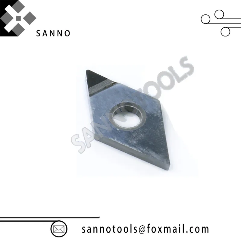 

R0.4 DNGA150404 R0.8 DNGA150408 R1.2 DNGA150412 CBN CNC Carbide Turning Inserts For Cast Iron Metal Ceramic