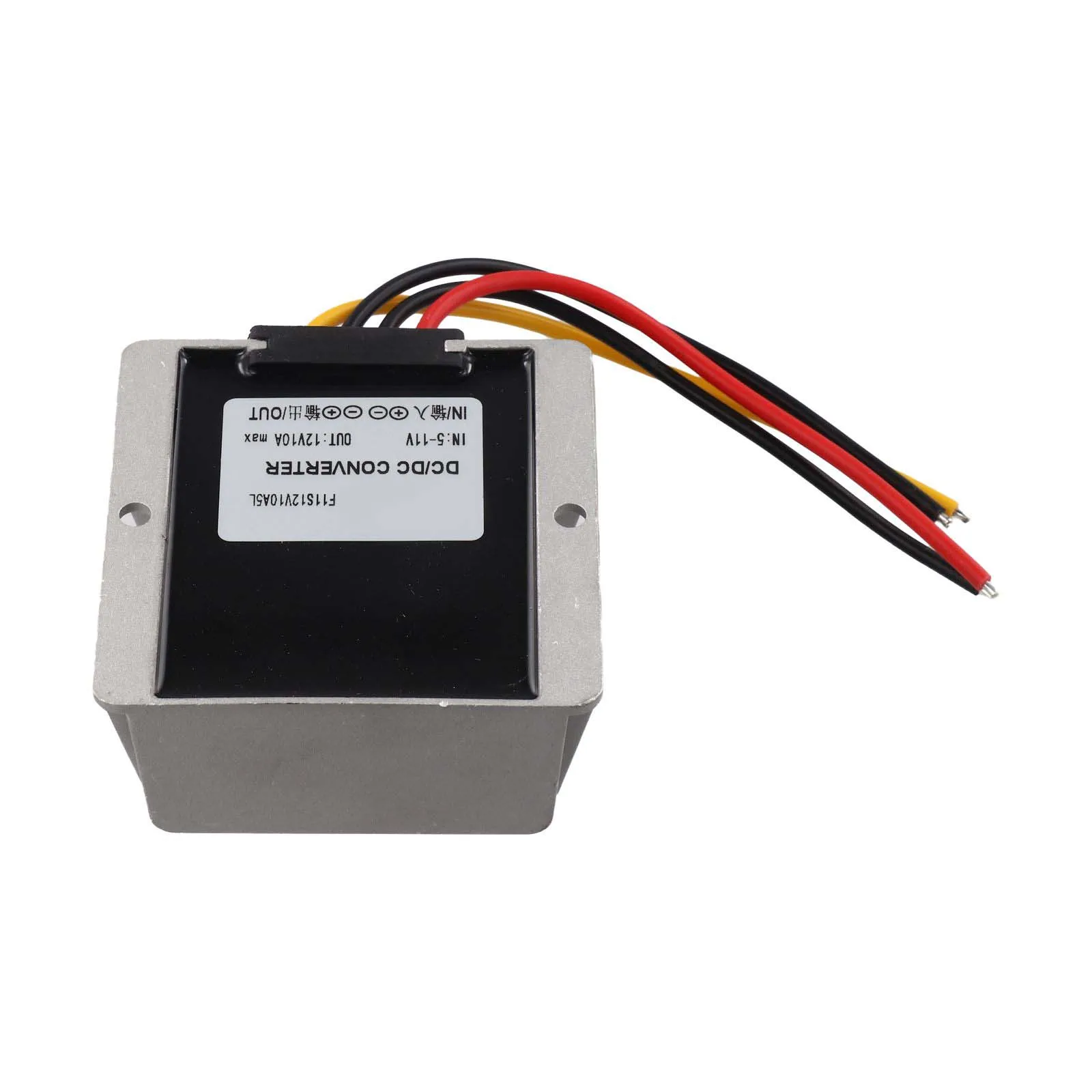 

DIY Projects 74*74*32mm Car Power Supply 10a Dc Voltage Step Up 120W Output Power Heat Dissipation Industrial Use