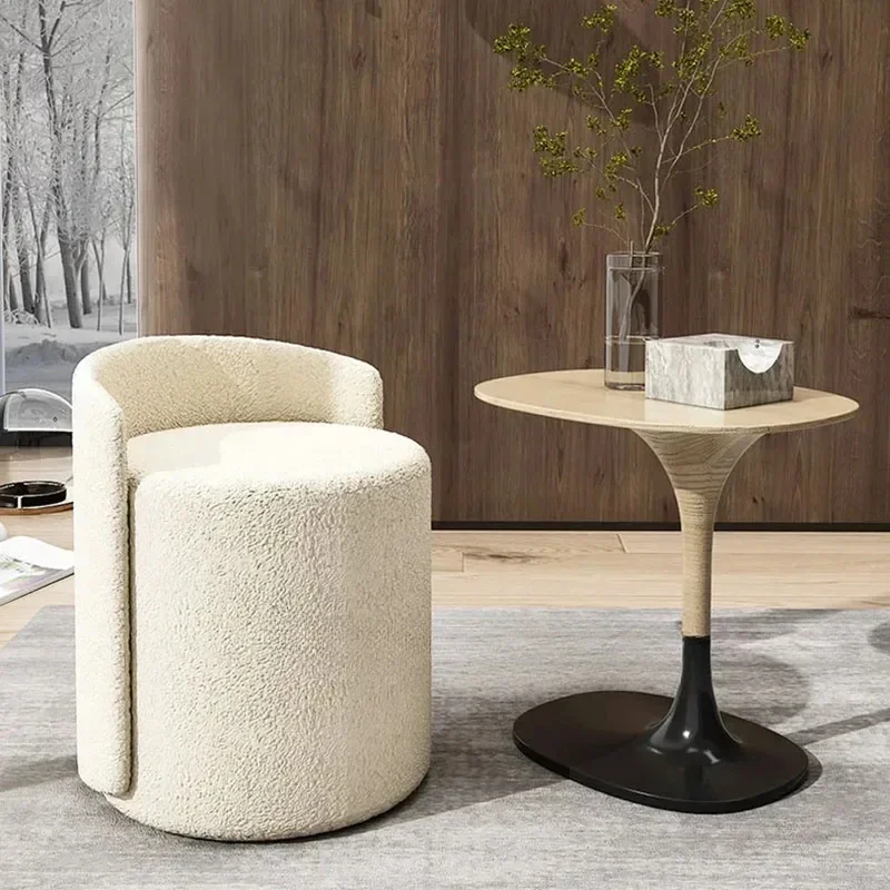 Elegant Makeup Stool Portable Simple Space Saving Modern For Living Room Unique Tabourets Nordic Home