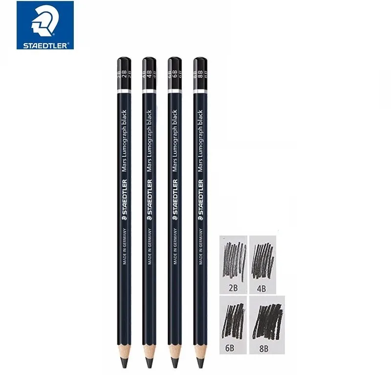 1 pcs Anti breakage core 2B | 4B | 6B | 8B Charcoal Pen Student exams major Writing Pencil Drawing Pencil Sketching pencil