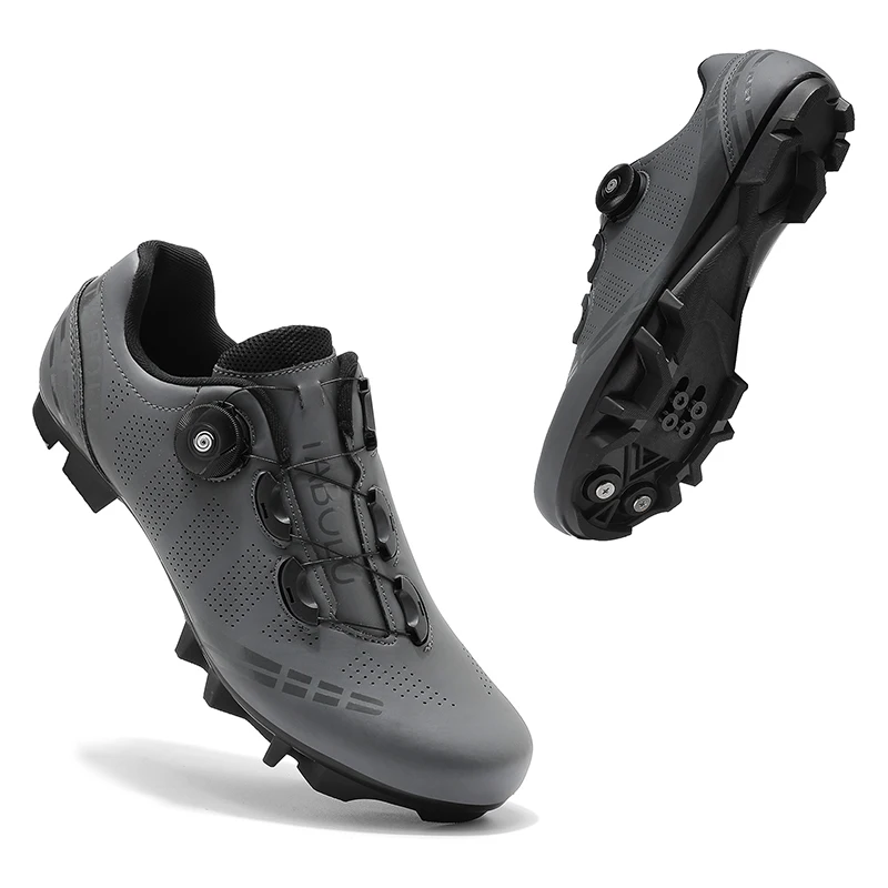 

Mountain Bike Shoe Mtb Cycling Sneaker Cleats Shoes male Flat Pedal Bicycle Shoe Speed Cycling Shoes Racing Lock Footwear men