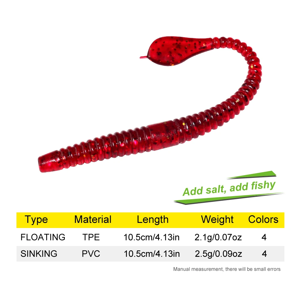 ILure señuelo blando 10,5 cm – Cebo artificial para lubina y sábalo