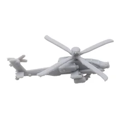 5Set AH-64 Apache Gunship Attack Aeroplane Length 25/43.7/50mm 1/700 400 350 Scale Model Armed Helicopter for DIY Toys
