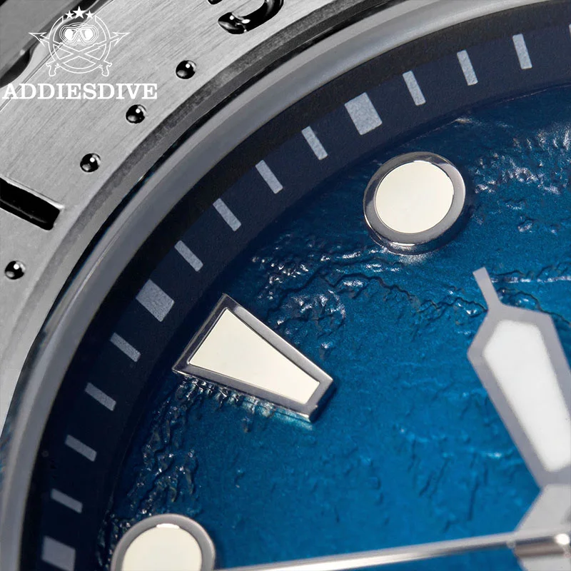 

ADDIESDIVE Tuna Watch Men Luxury Sapphire Top Brand Automatic NH35 Waterproof 300m Diving Sport Stainless Steel Blue Wristwatch