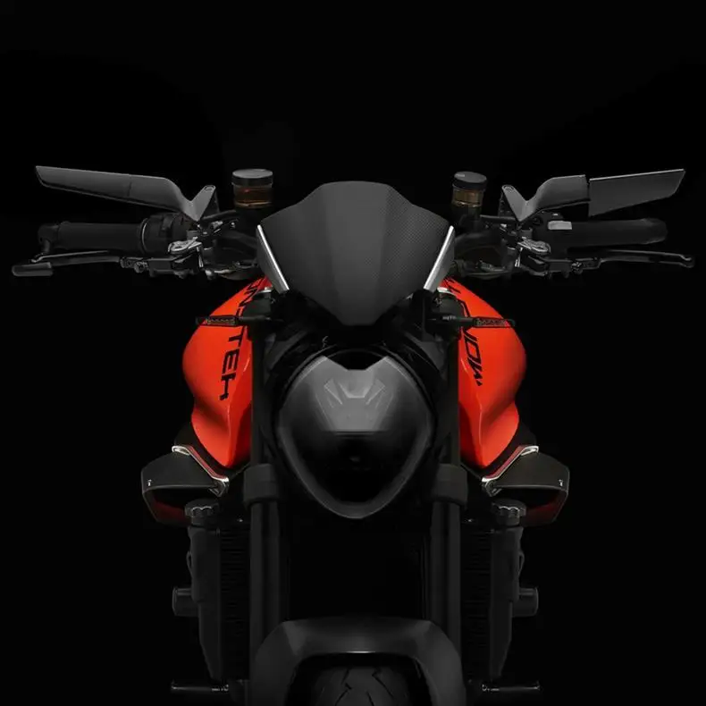 Motorcycle carbon fibre Stealth Winglets Rearview Mirrors For Honda CB125R CB1000R CB600F CB300F CB650F CB500X CB500F CB1300