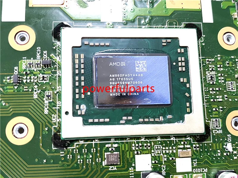 Working Good For Lenovo Ideapad 310-15ABR Motherboard A10 CPU On-Board 5B20L71648 CG516 NMA741 Mainboard Tested Ok