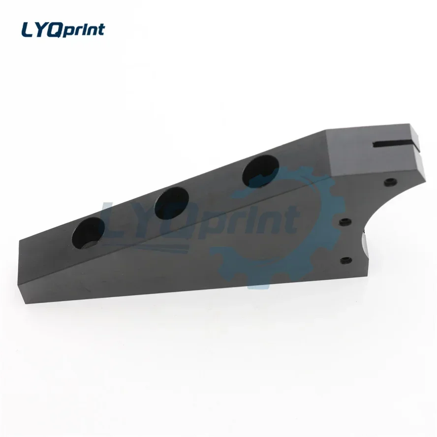 L440 Black Ink Fountain Block End Plates Ink Baffle For Komori L440