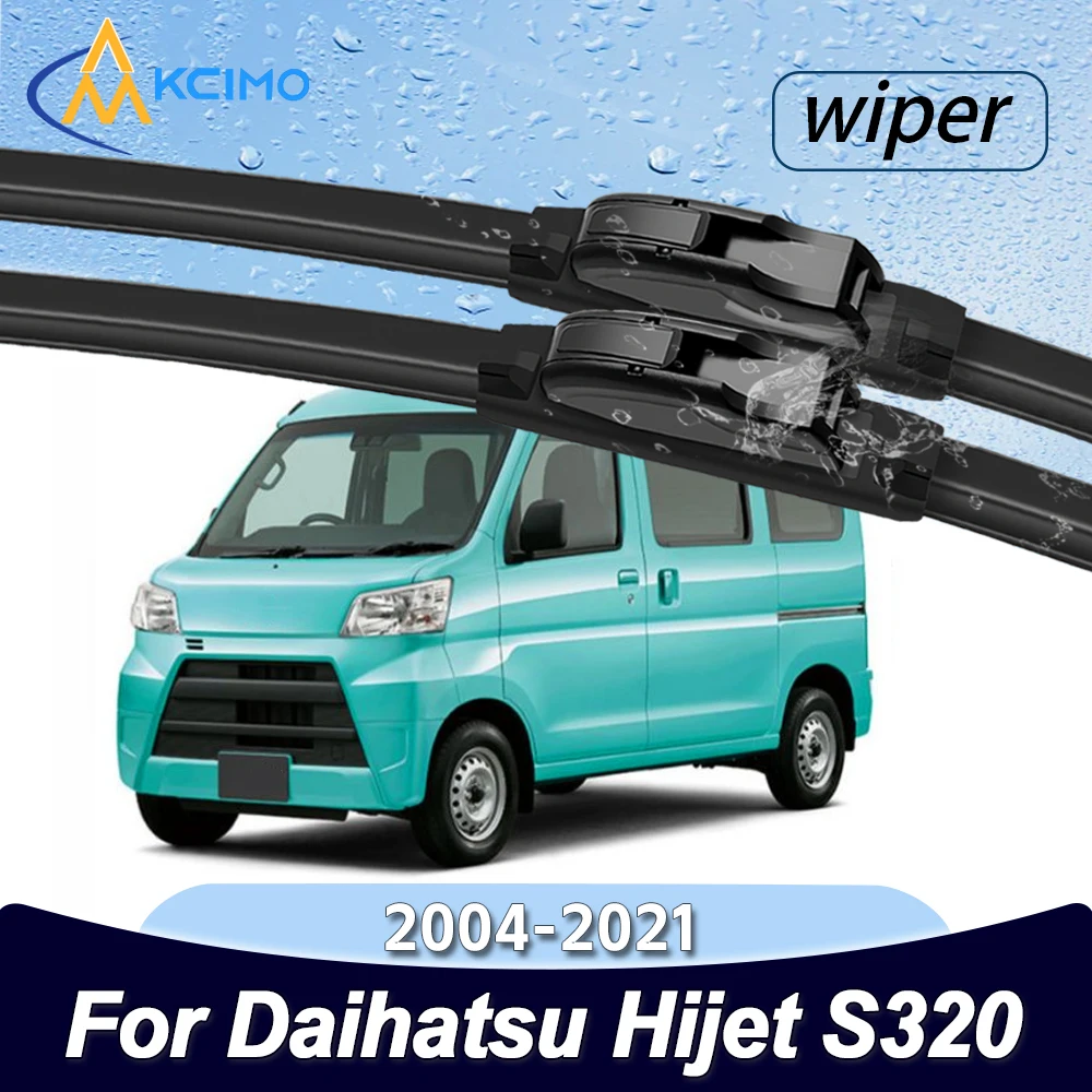 

Wear Resistant Rubber Windscreen Wiper Parts For Daihatsu Hijet S320 S321 2004-2021 Easy Installation Automotive Accessories