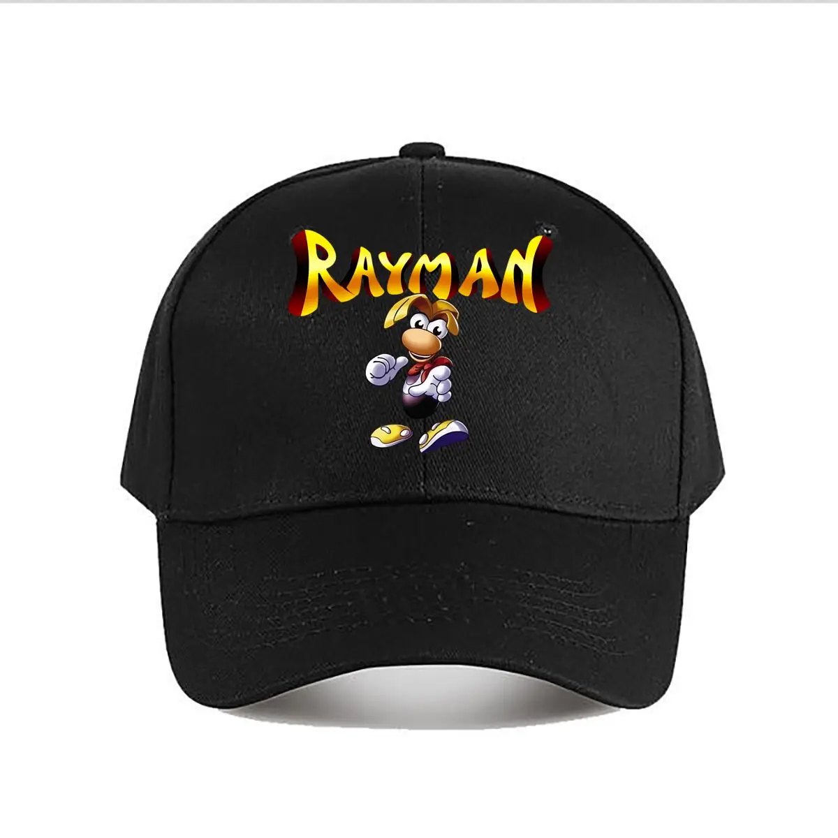 

Бейсбольная кепка Rayman с мультяшным персонажем и художественным принтом