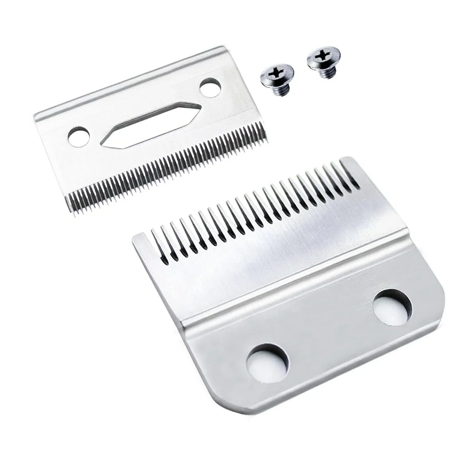 مجموعة شفرات المقص البديلة الاحترافية ذات الفتحتين مناسبة لسلسلة Wahl 5 Star مشبك سحري لاسلكي 8148 مشابك الشعر