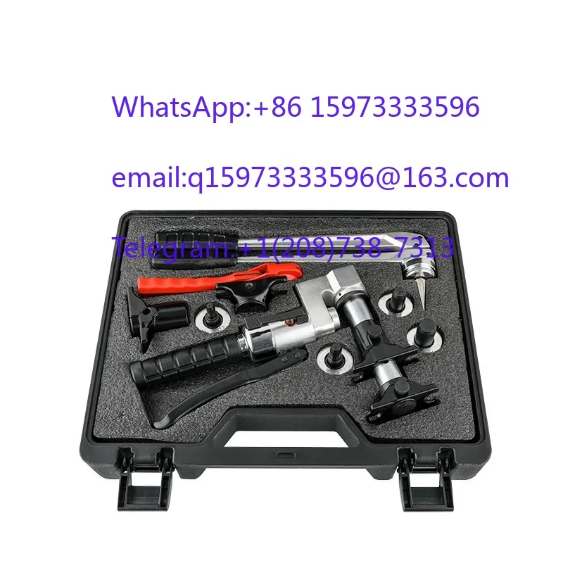 Manual PEX Pipe Expander Tool Kit Portable Tube Expansion Set with Cutting Plier & Case for Radiant Heating Water Plumbing