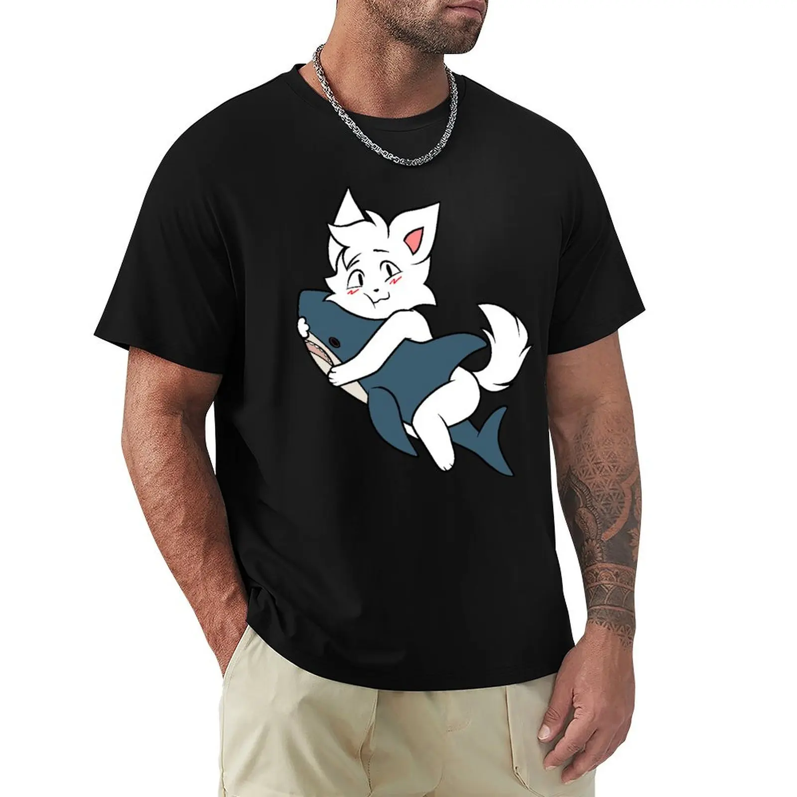 

Boykisser Hugging Blhaj T-Shirt custom shirt anime stuff fruit of the loom mens t shirts