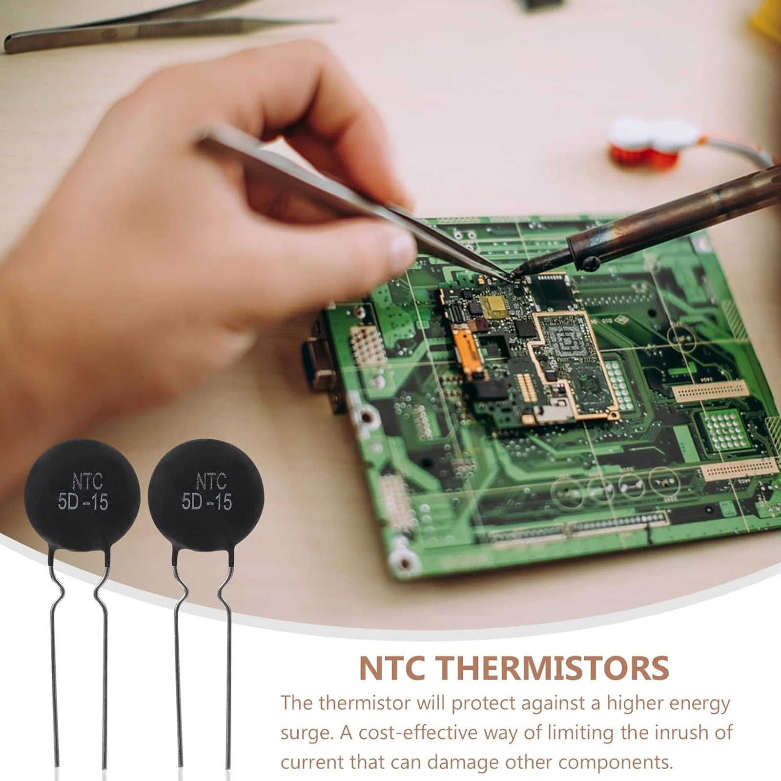 Resistore termico 20 pezzi NTC 3D 5D 8D 10D 20D 22D 15D 47D 100D 150D 3D-9-150D-15