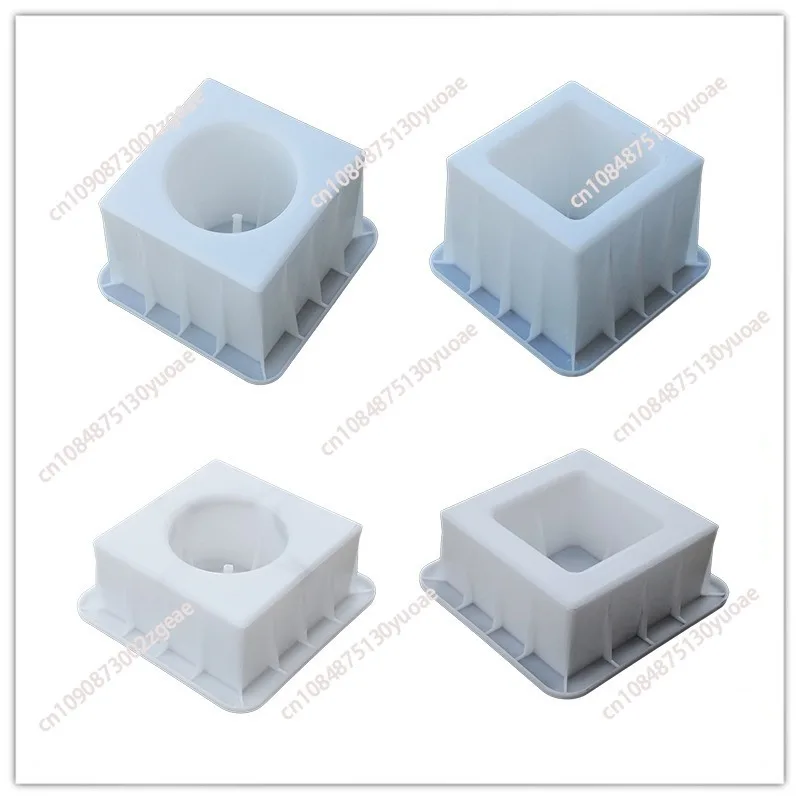 Cement Hollow Brick Mold 20 * 20 * 10Cm Hollow Brick Partition Wall Decoration Project Concrete Cement Brick Plastic Mold