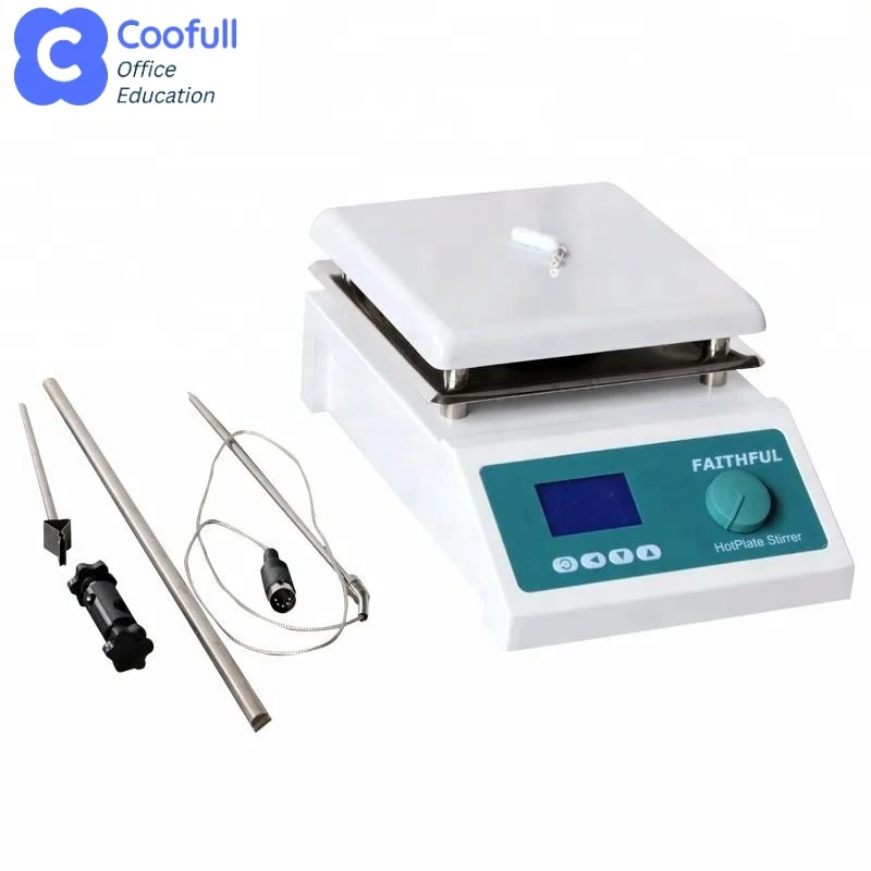 

Цифровая керамическая магнитная мешалка Coofull SH-4C с подогревом