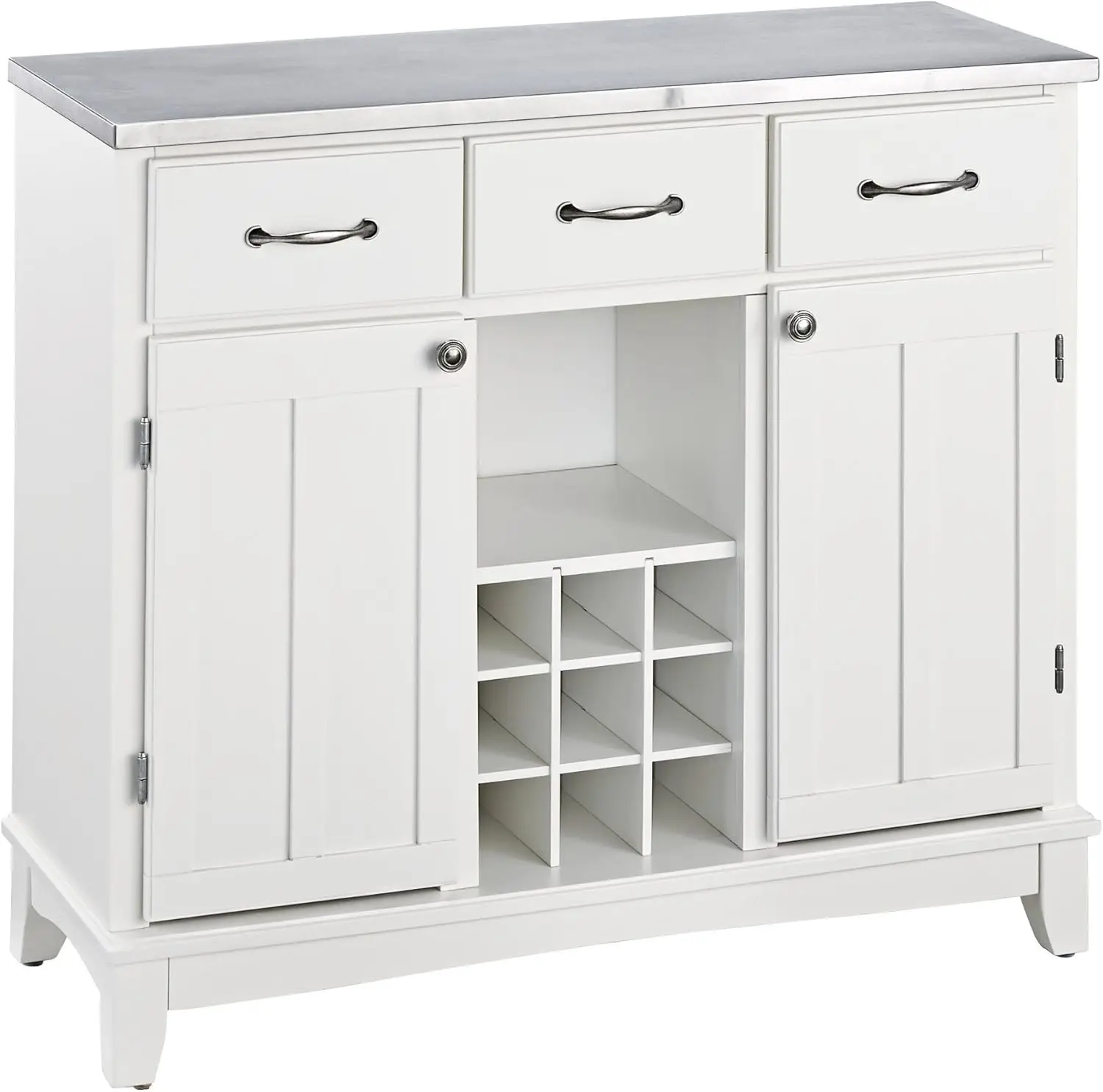 Server sideboards-buffets-credenzas, White Wine Bar Cabinet