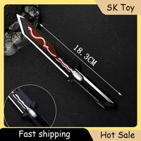 Valorant Impressions Karambit Singularity Knife All Metal Model Crafts Game Melee Claw Knife Toy Sword Boys Gifts Collections