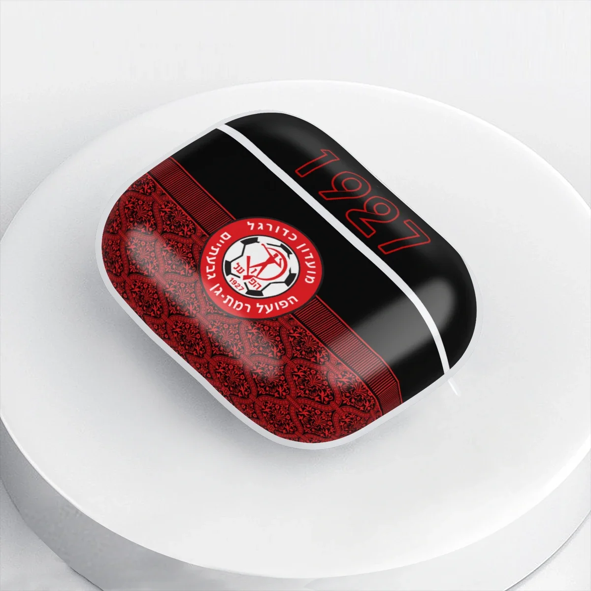 Hapoel Ramat Gan Givatayim Fc Case Voor Airpods 1 2 3 Case Cover Airpods Pro Draadloze Hoofdtelefoon