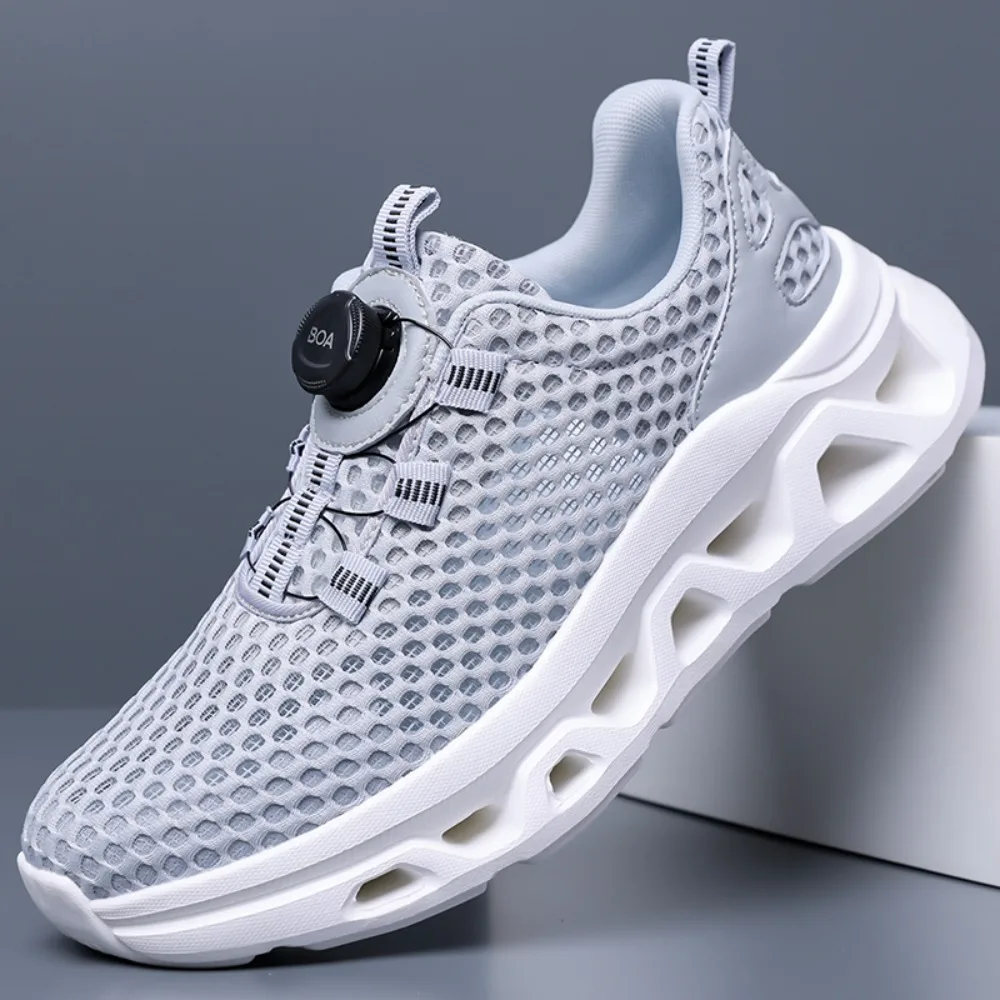 

Men's Breathable Mesh Outdoor Hiking Shoes Anti-slip Quick-drying Couples Beach Shoes Lightweight Sports Shoes
