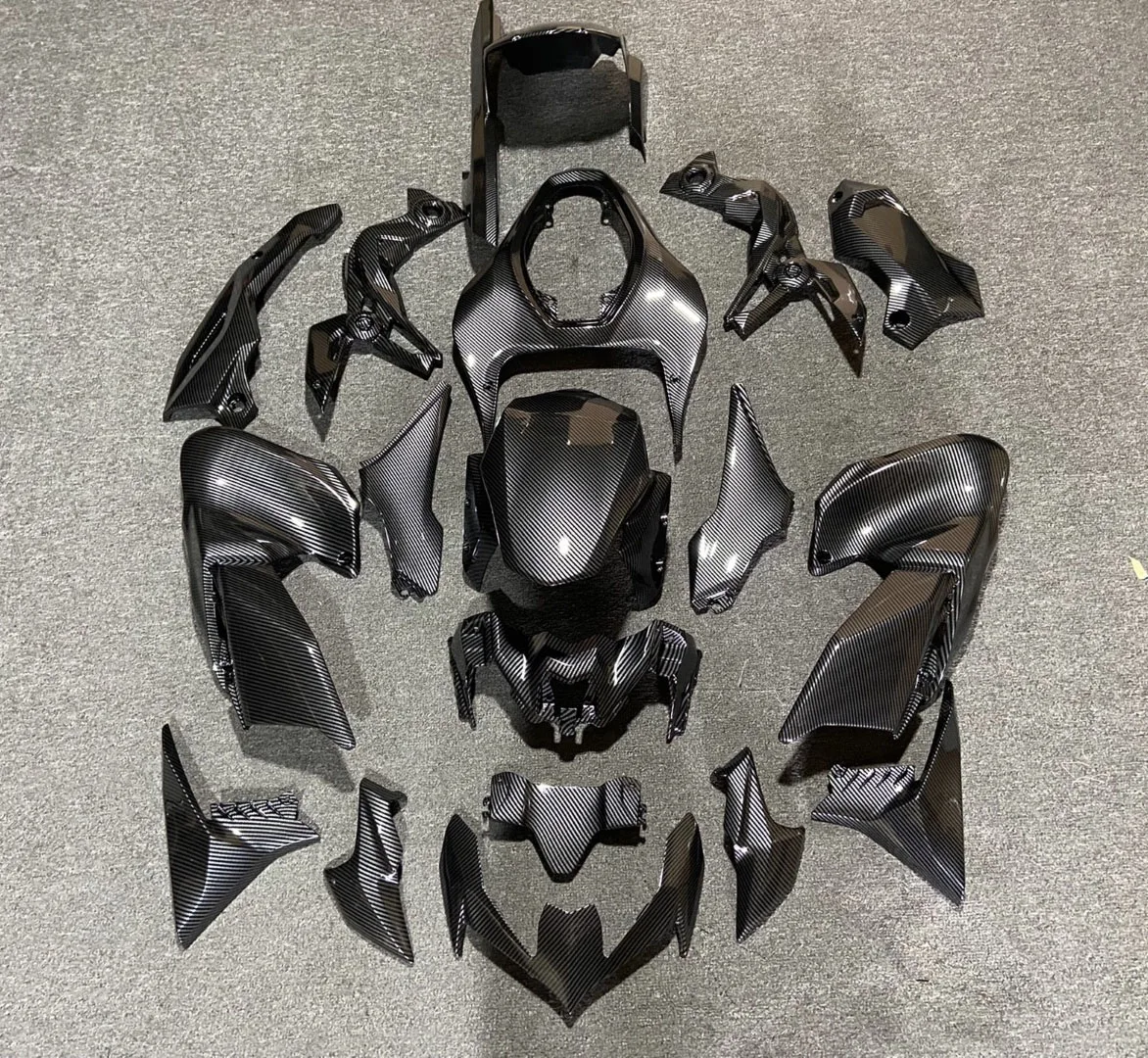 

Motorcycle Fairing Carbon Fiber Pattern Paint For Kawasaki Z900 2020 2021 Z900 Injection Painted Bodywork Molding Kit