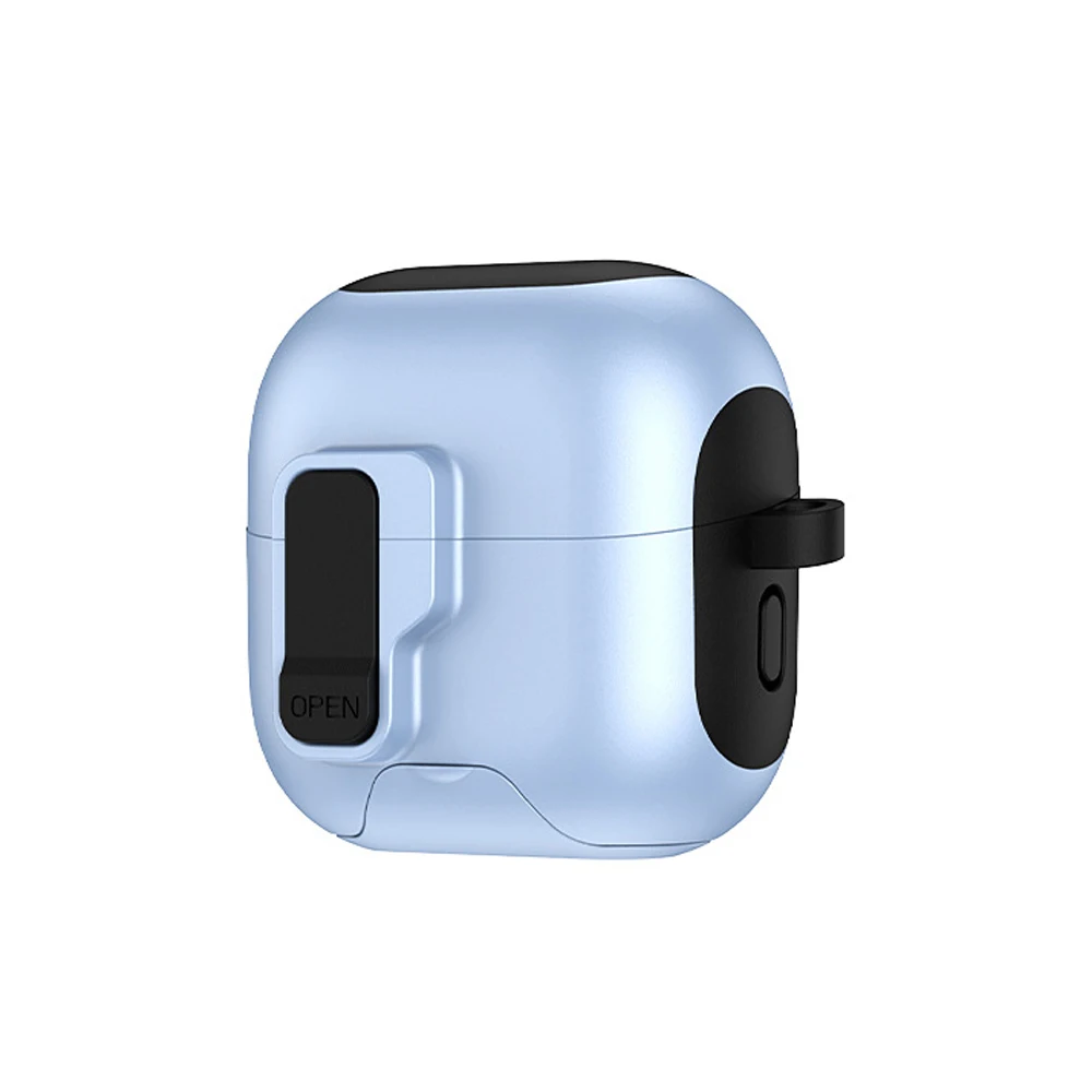 

Shockproof Protective Case with Stand for Huawei FreeClip 2 Earphones, Magnetic Lock Cover, Support Wireless Charging, Anti-Loss