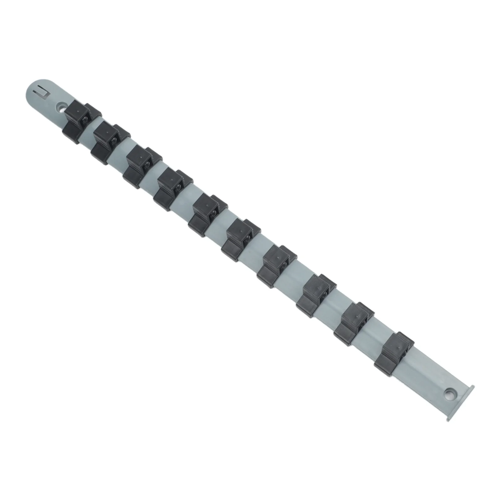 3pcs Socket Rail Holder Storage Organizer 34cm/14inch Gray+Black High Quality Designed For Storing Loose Sockets