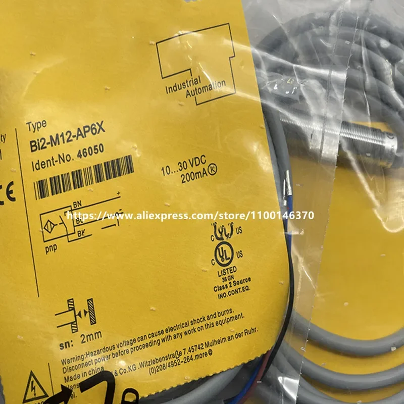 5Pcs New High Quality  Proximity Switch  BI2U-M12-AN4X NI4U-M12-AN6X-H1141 BI2-M12-AD4X BI2U-M12-AP6X BI2U-M12-AN6X